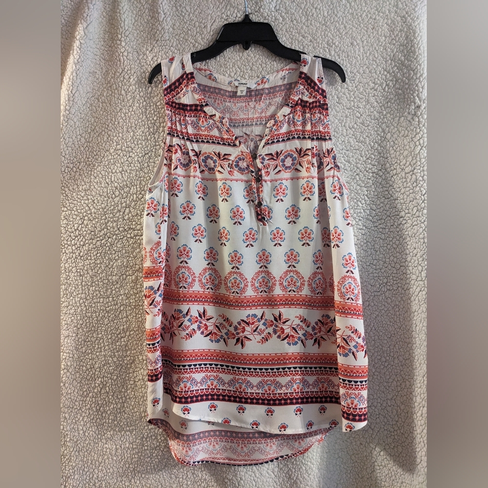 Sonoma Button Front Tank Top